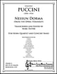 Nessun Dorma Concert Band sheet music cover